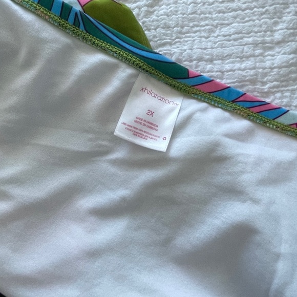 Xhilaration Multicolor Swimsuit Bottom Size 2X - Picture 2 of 2